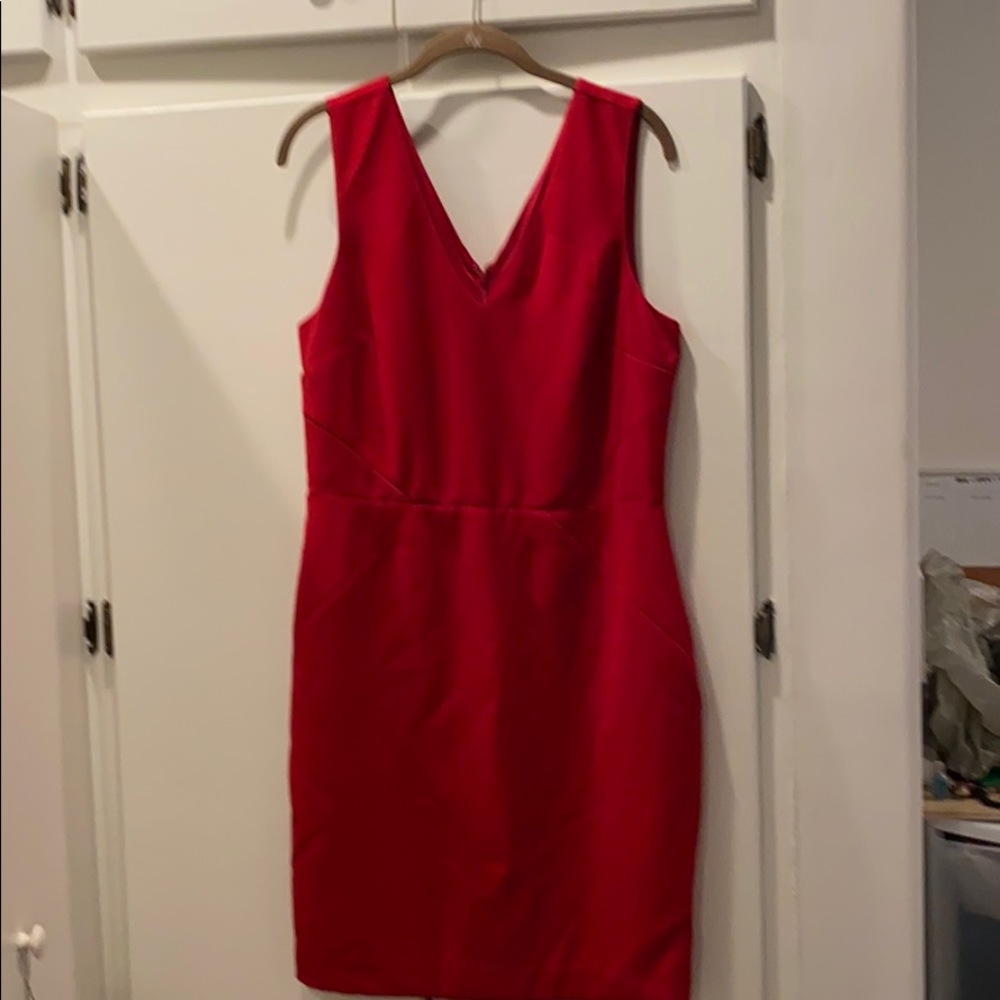 Red dress